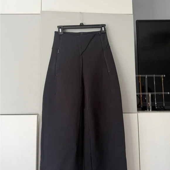 adidas Black Wide-Leg Trousers - Picture 6 of 8